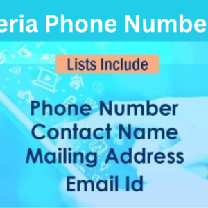 Algeria mobile numbers database