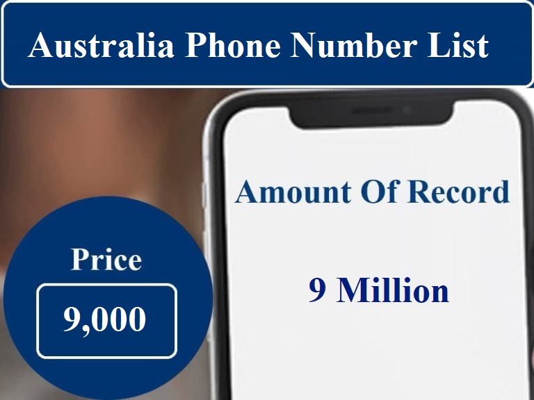 Lista de números de teléfono celular de Australia