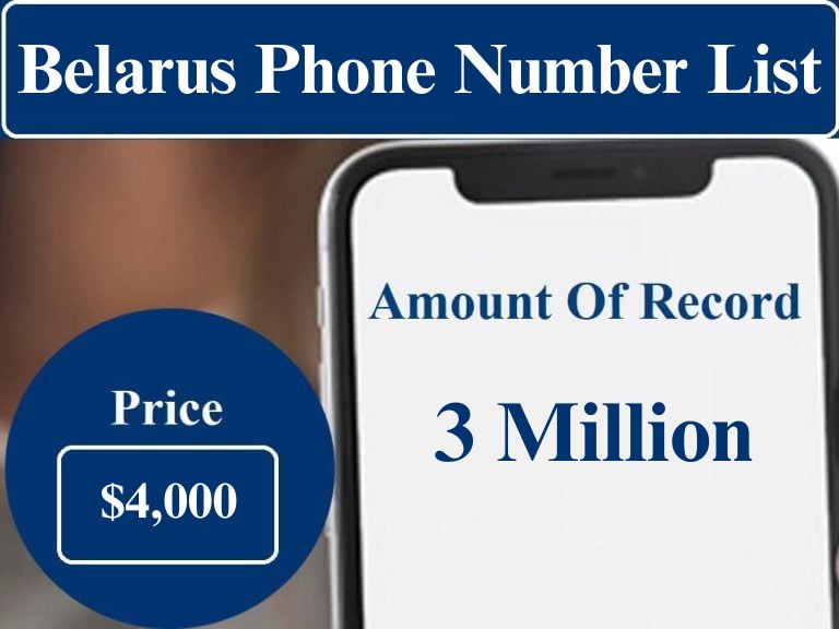 Belarus Cell Phone Number List