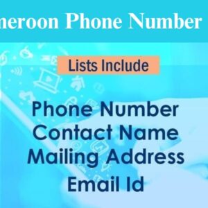 Cameroon mobile numbers database