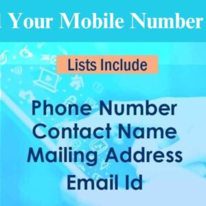 Find Your Mobile Number Database​