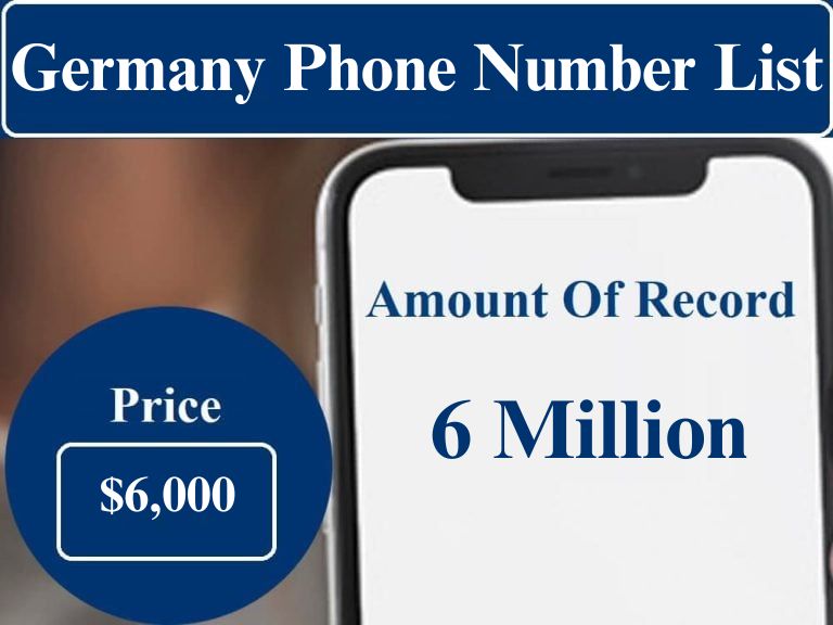 Germany cell phone number list