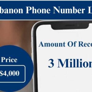 Lebanon Cell Phone Number Data