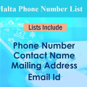 Malta mobile phone numbers database