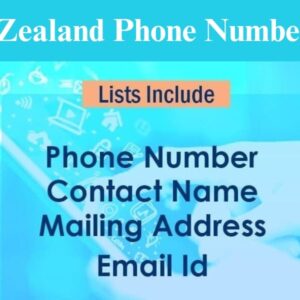 New Zealand mobile numbers database