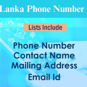 Sri Lanka mobile numbers database