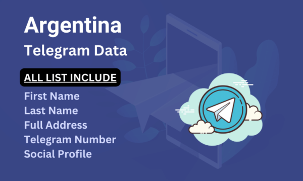 Argentina telegram number database