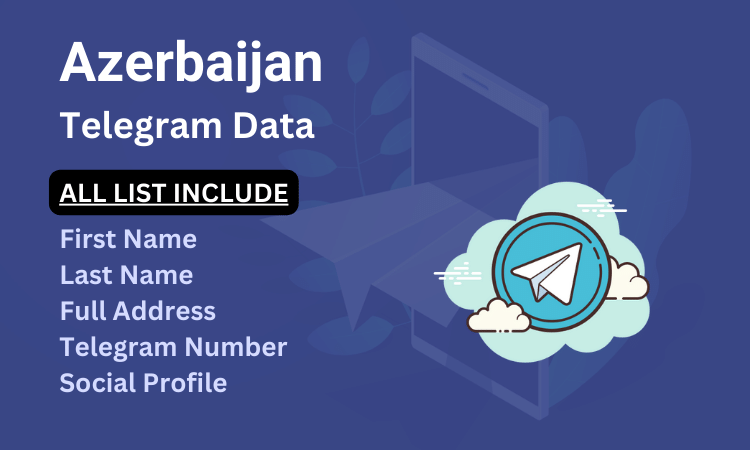 Azerbaijan telegram number database