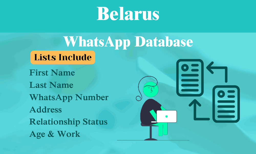 Belarus whatsapp number database