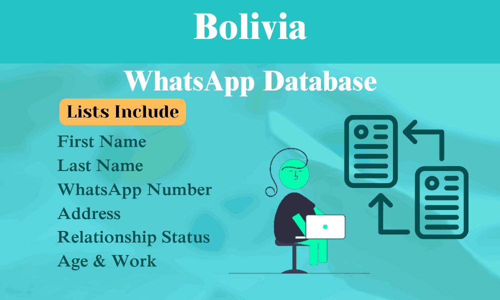 Bolivia whatsapp number database