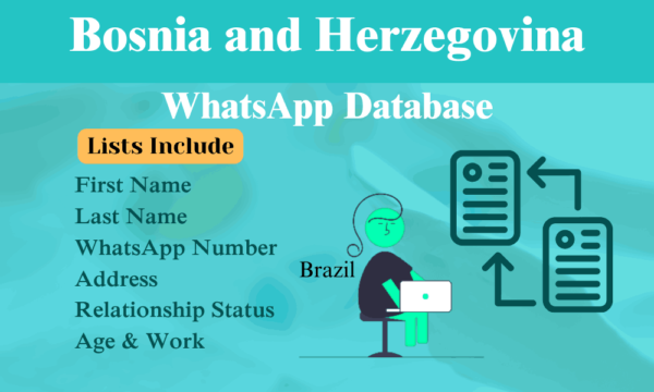 Bosnia and Herzegovina whatsapp database