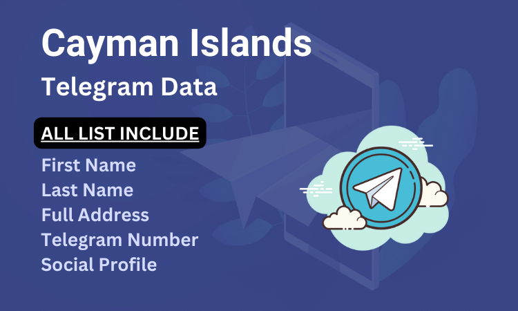 Cayman islands telegram number database