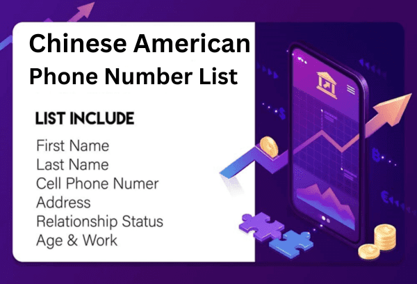 Chinese American Phone Number List