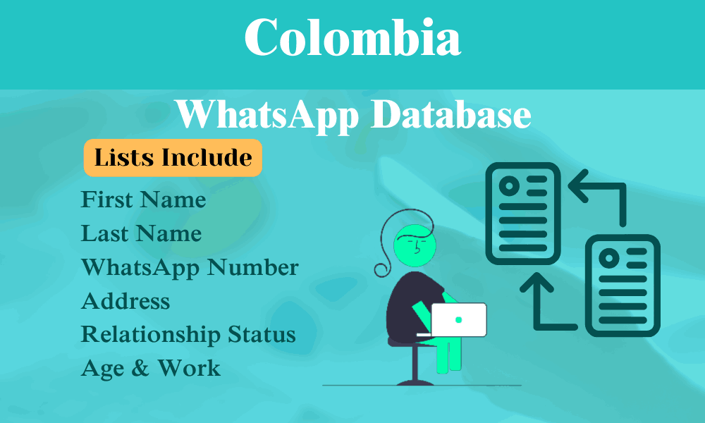 Colombia whatsapp number database