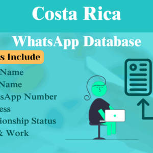 Costa Rica whatsapp number database