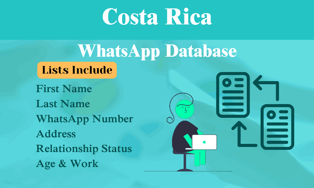 Costa Rica whatsapp number database