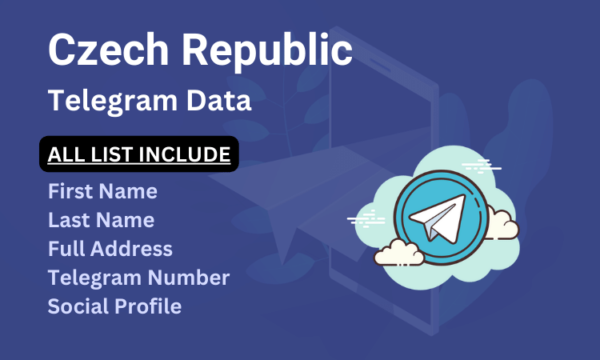 Czech Republic telegram database