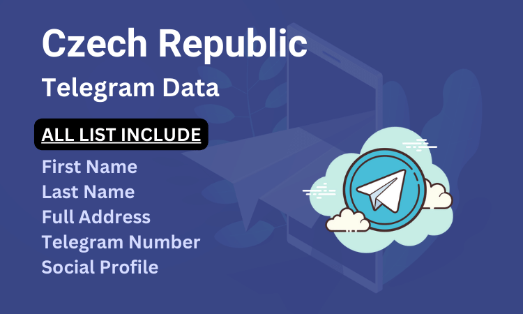 Czech Republic telegram number database