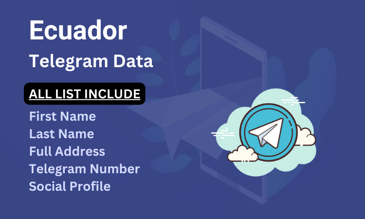 Ecuador telegram number database