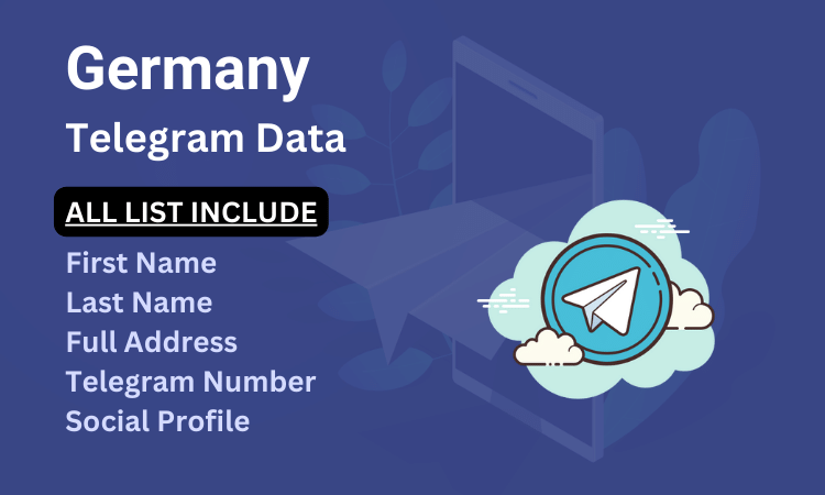 Germany telegram number database