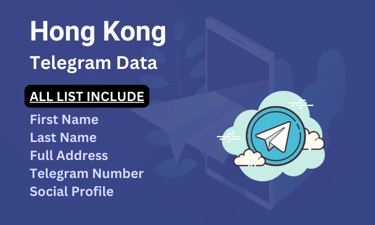 Hong Kong telegram number database