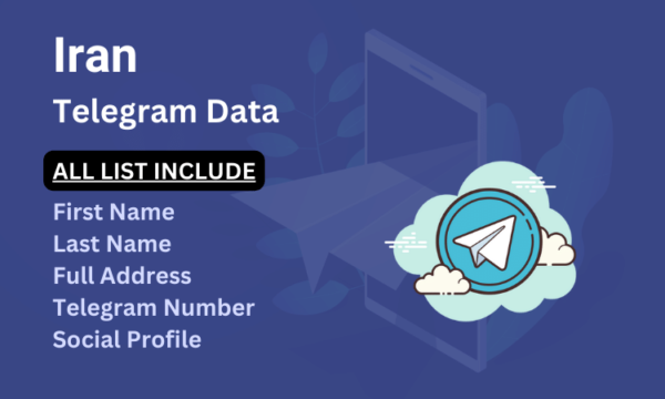 Iran telegram number database