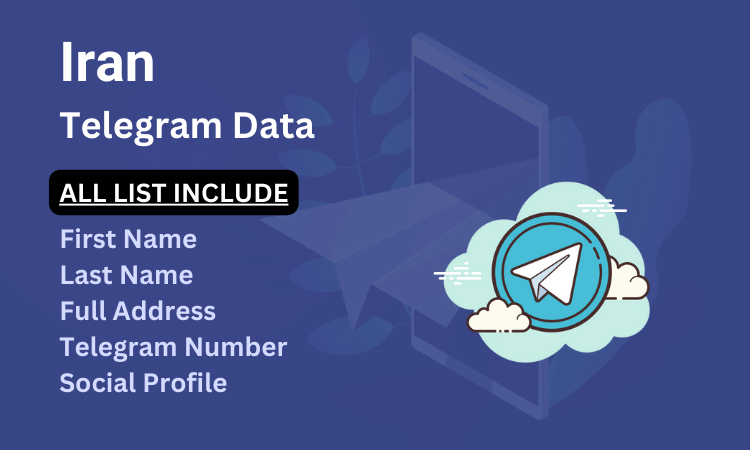 Iran telegram number database