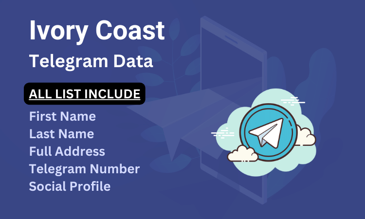 Ivory Coast telegram number database