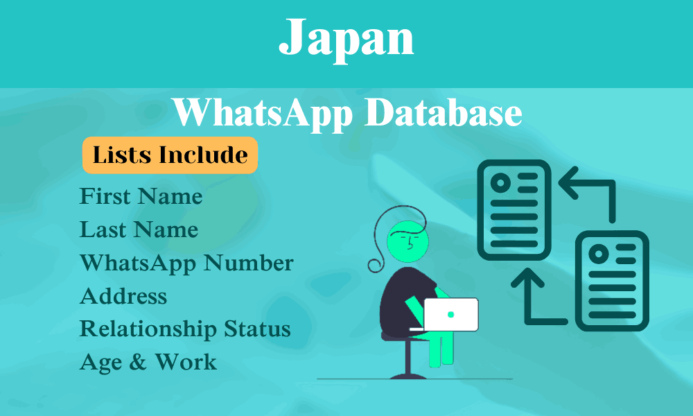 Japan whatsapp number database