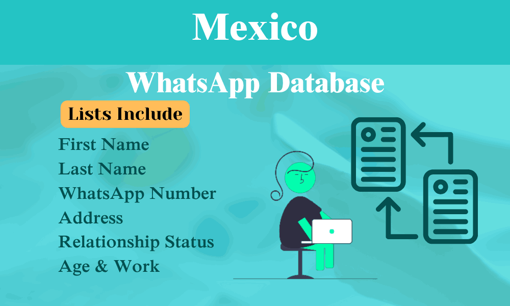 Mexico whatsapp number database