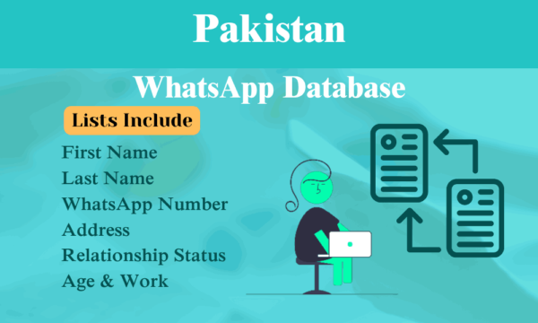 Pakistan whatsapp database