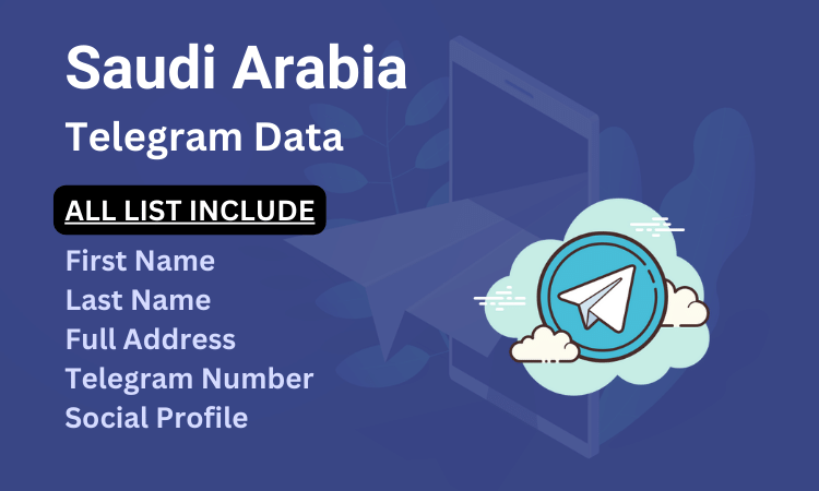 Saudi Arabia telegram number database