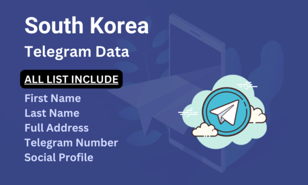 South Korea telegram database