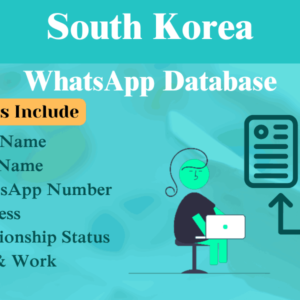 South Korea whatsapp number database