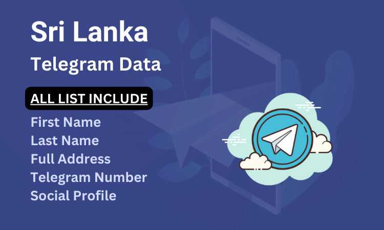 Sri Lanka telegram number database