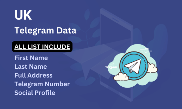 UK telegram number database