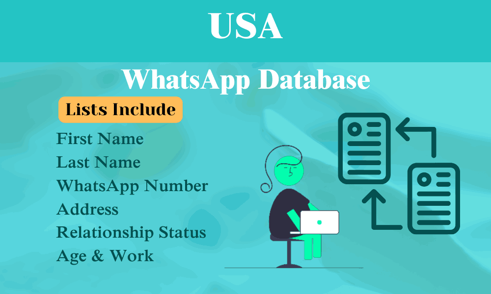 USA whatsapp number database