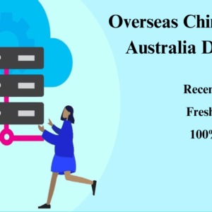 Overseas Chinese in Australia data