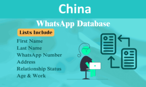 China whatsapp number database