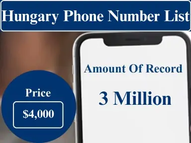 Dati dei numeri di cellulare in Ungheria